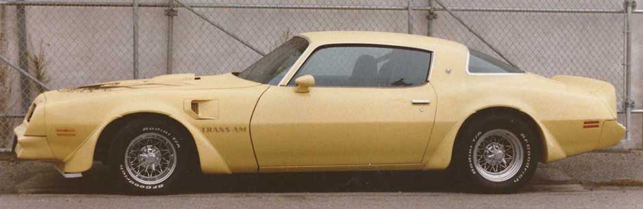 Pontiac Trans Am 455 4-speed 1976